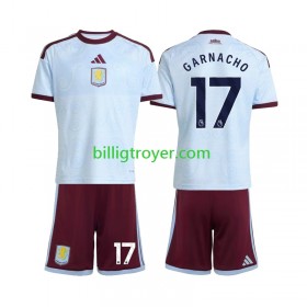 Billige Fotballdrakter Aston Villa Alejandro Garnacho 17 Barn Tredjedraktsett 2026/27 Kortermet